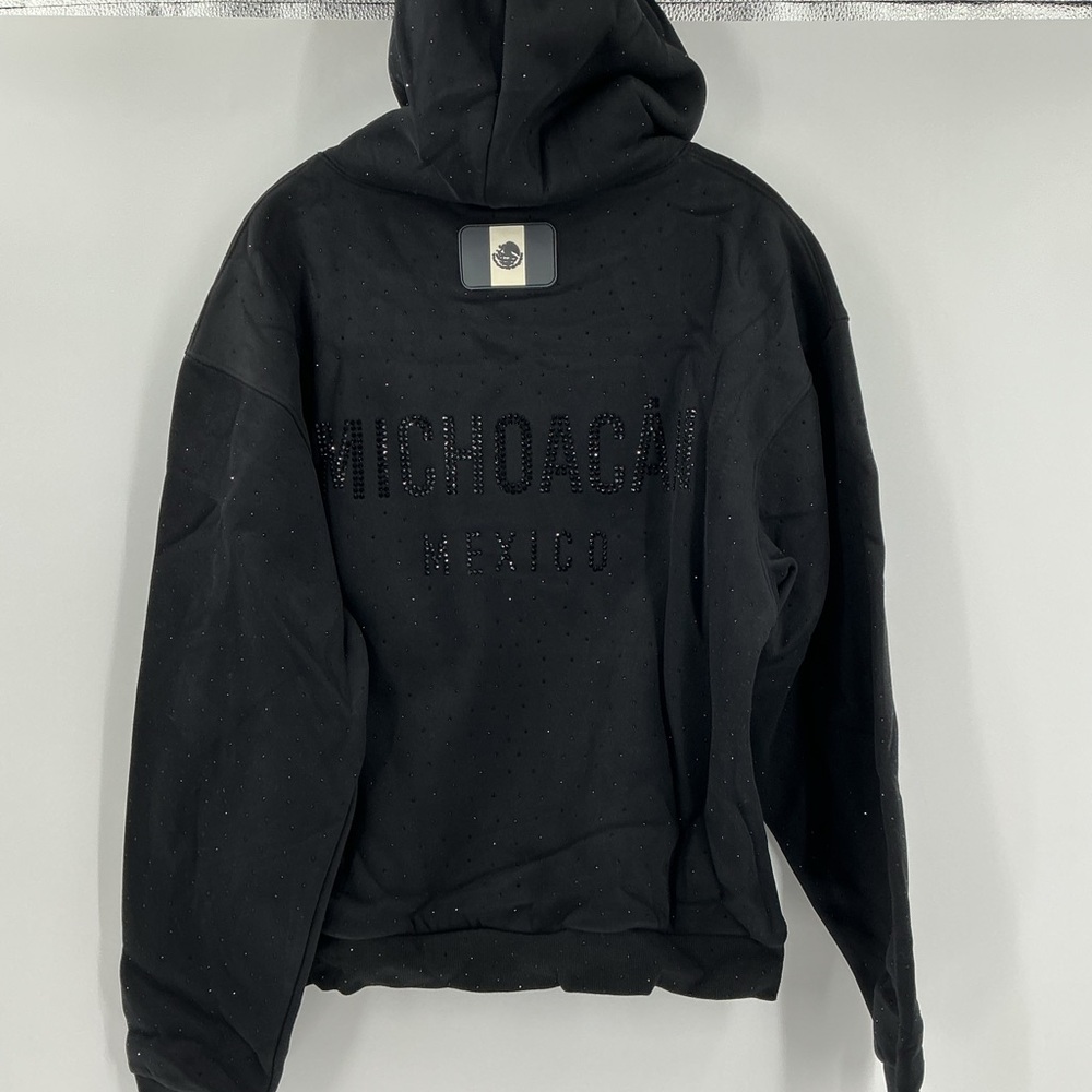 Alucin Rhinestone State Hoodie from Herencia Clothing medium - Picture 5 of 9